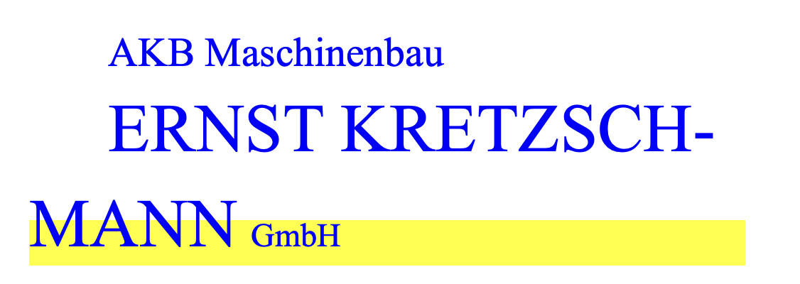 AKB Maschinenbau Ernst Kretzschmann GmbH